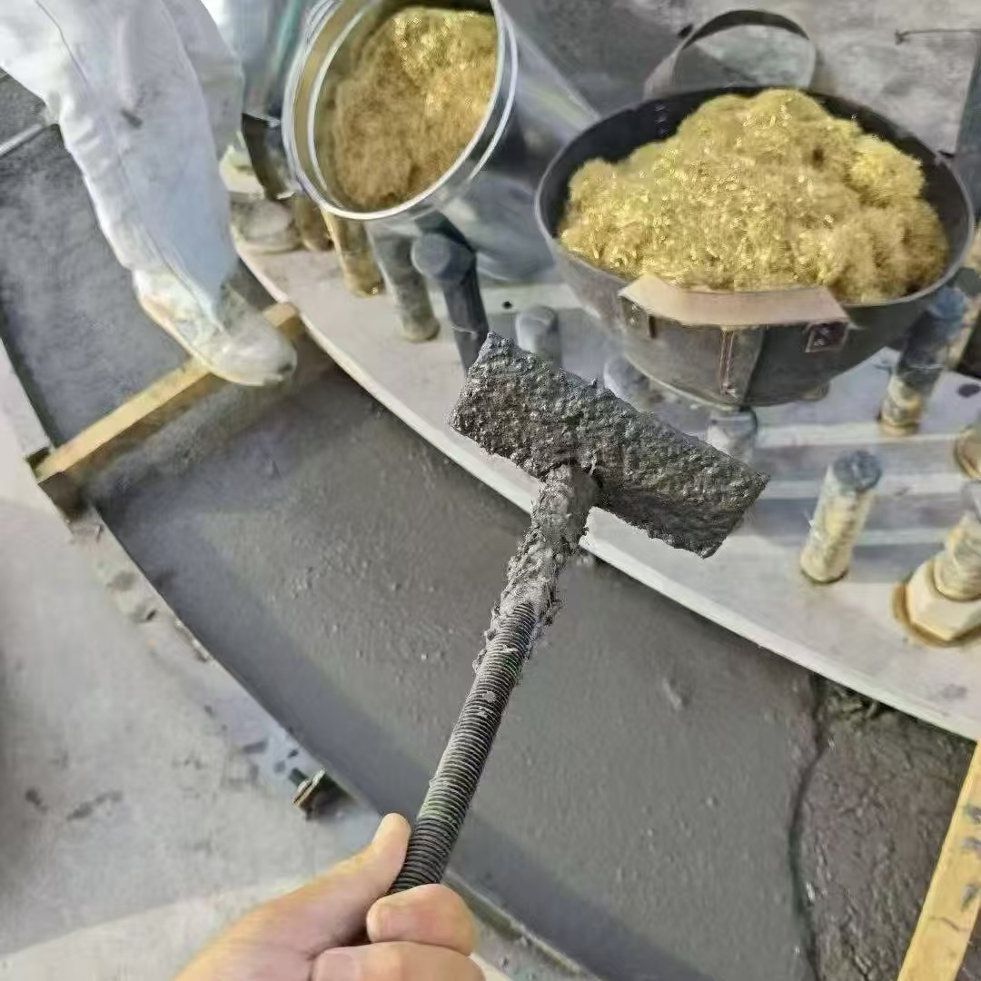 石峰C120钢纤维高强无收灌浆料 轧机压缩机汽轮机发电机锻压设备底座灌浆材料
